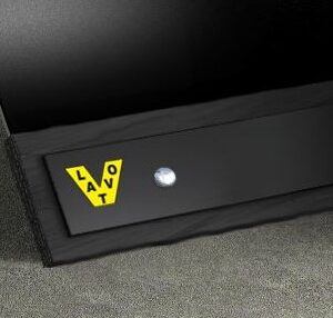 Rubber wear bar, Polaris 152 cm